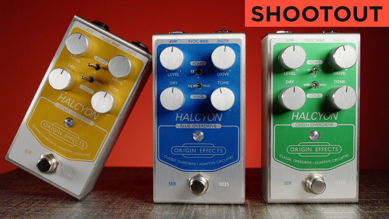 Blue, Gold, or Green | Which Origin Effects Halcyon Overdrive Is