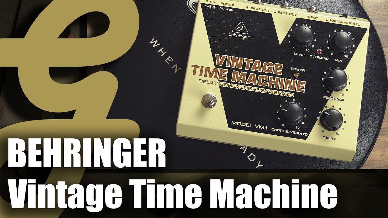 Behringer VM1 Vintage Time Machine Delay - YouTube