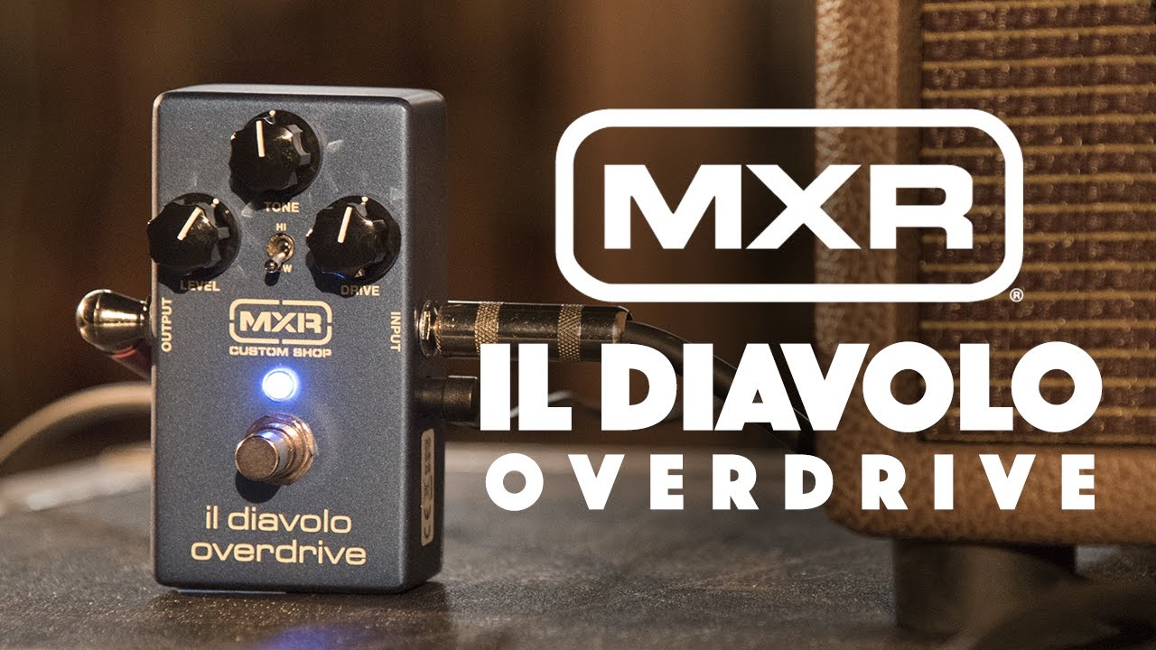 MXR Il Diavolo Overdrive pedal demo played by Ryan Wariner - YouTube