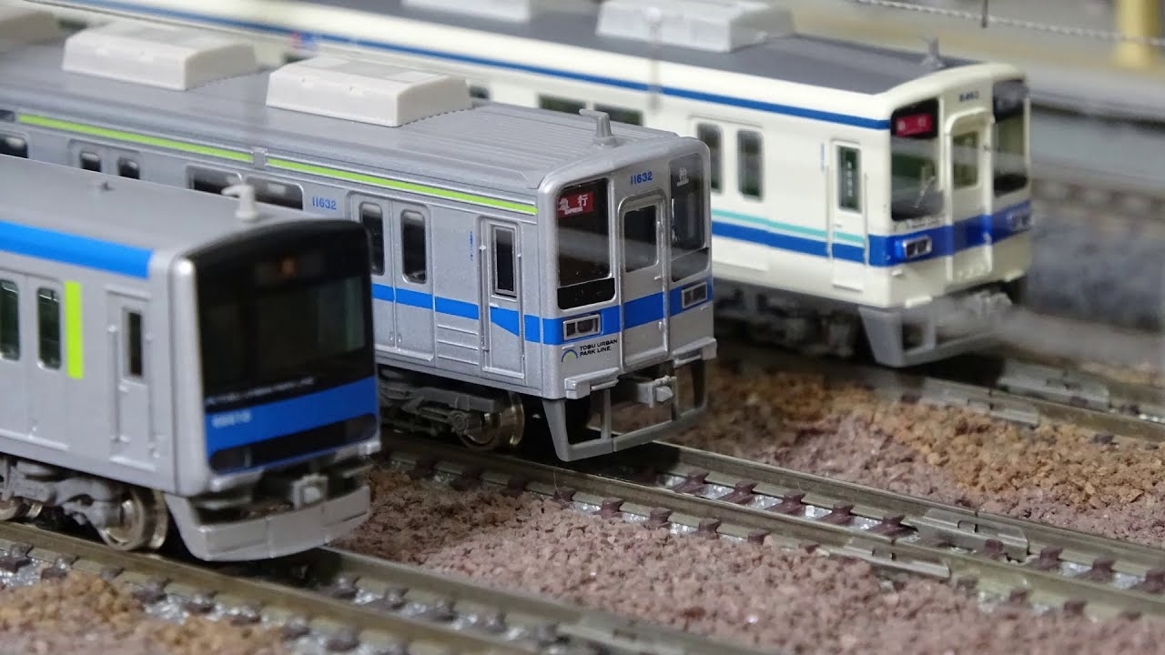 東武アーバンパークライン 10030型＋60000系 鉄道模型(N scale model