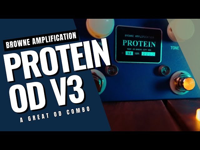Browne Amplification Protein Dual Overdrive V3 Demo - YouTube