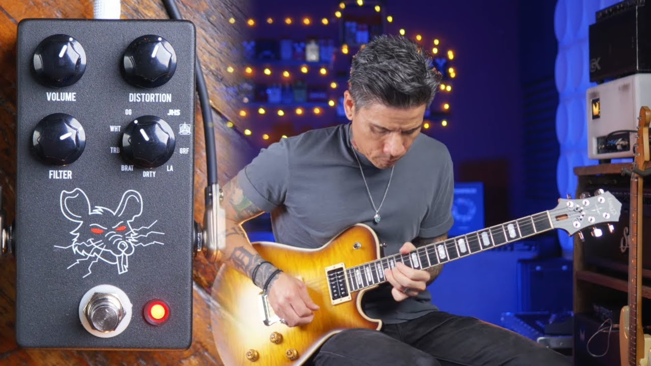 JHS PackRat Multi-Mode RAT distortion pedal - YouTube