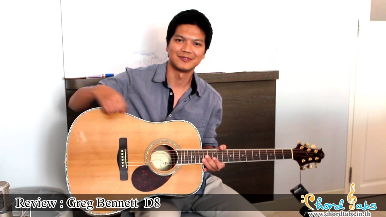 Review Greg Bennett D8 by www.ctmusicshop.com - YouTube