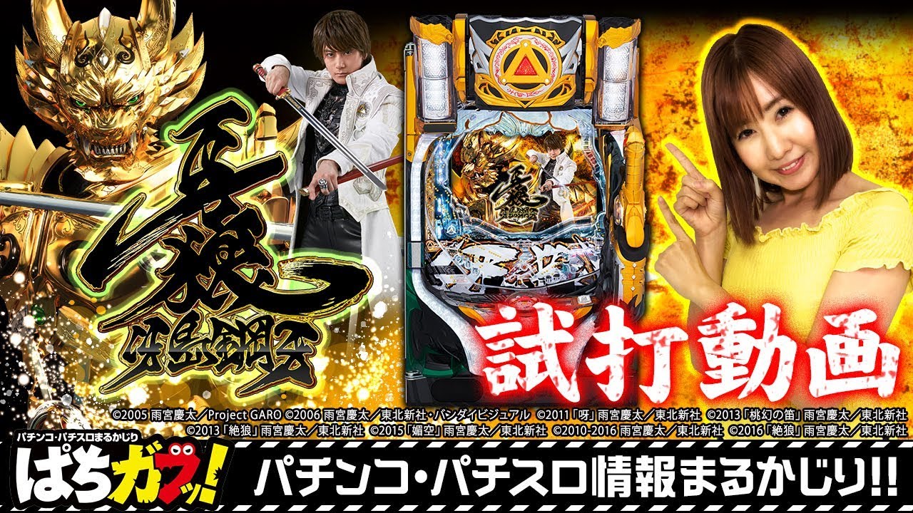 P牙狼 冴島鋼牙XX】ST突入で期待出玉は7500個以上!![パチンコ