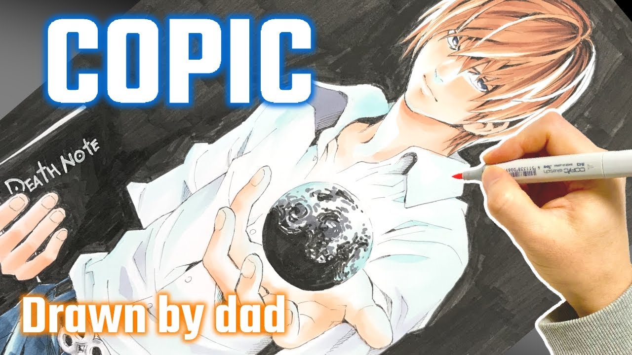 デスノート】夜神月（ライト） 描いてみた DEATH NOTE | Drawing Light