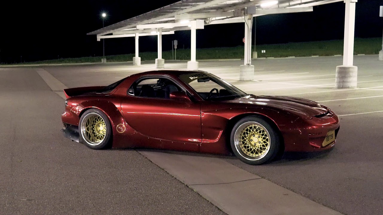 Rocket Bunny Mazda RX7 FD | 4K - YouTube