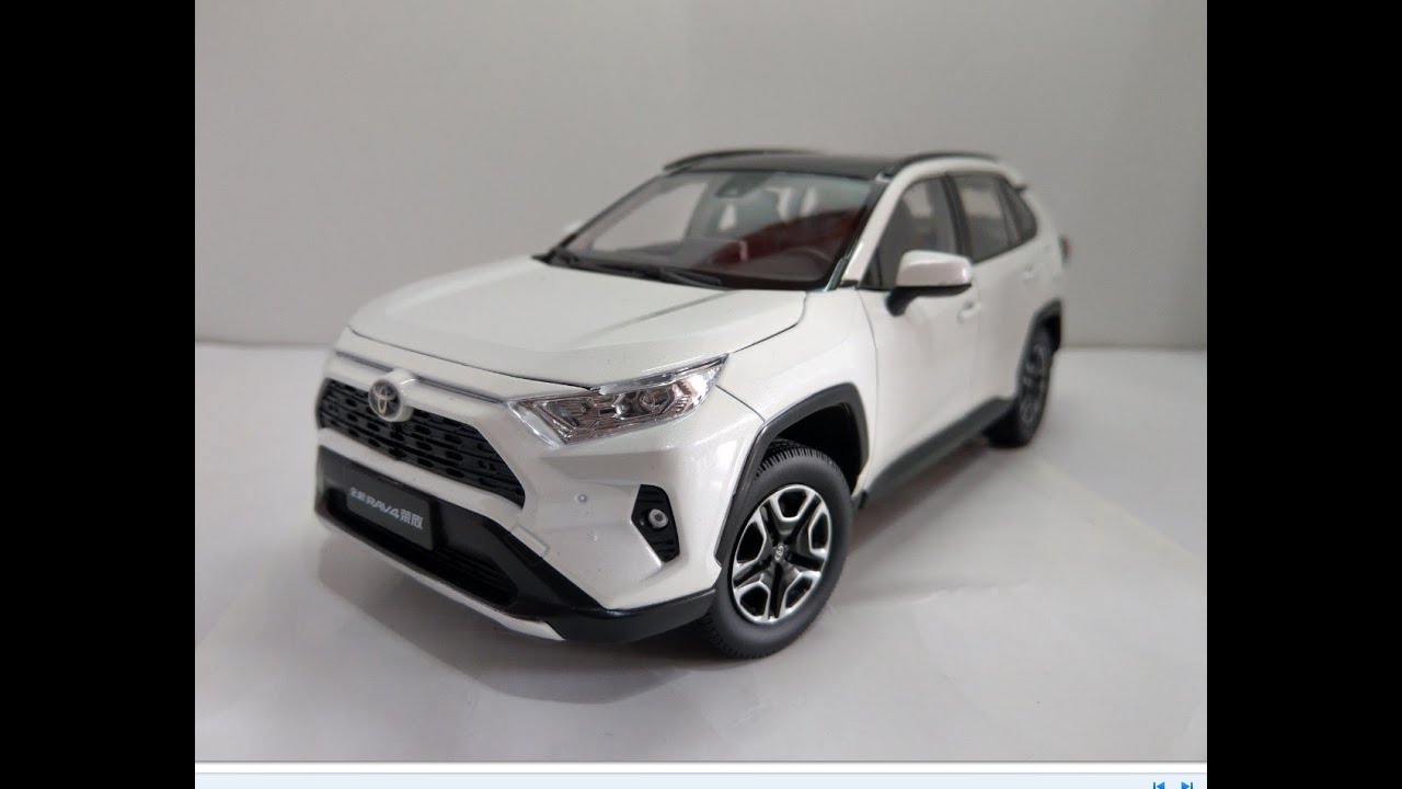 Diecast 1:18模型車 Toyota RAV4 2019 Unboxing - YouTube