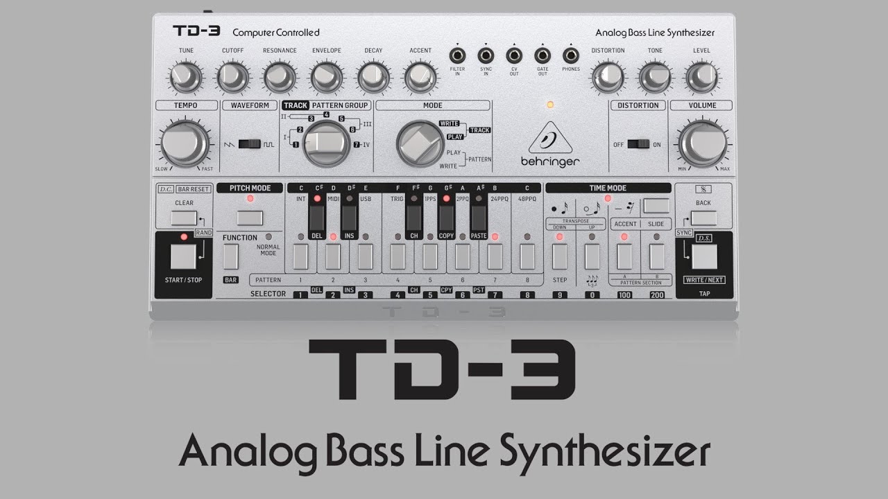 TD-3-SR - 製品一覧 - ベリンガー公式ホームページ