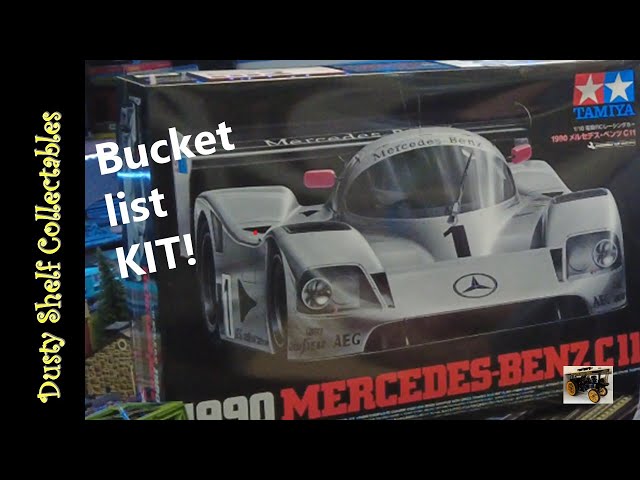 Tamiya 1990 Mercedes-Benz C11 - Part 1, Unboxing - YouTube