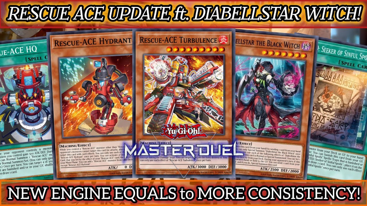 RESCUE ACE Deck ft. DIABELLSTAR ENGINE! MORE Consistency, MASTER