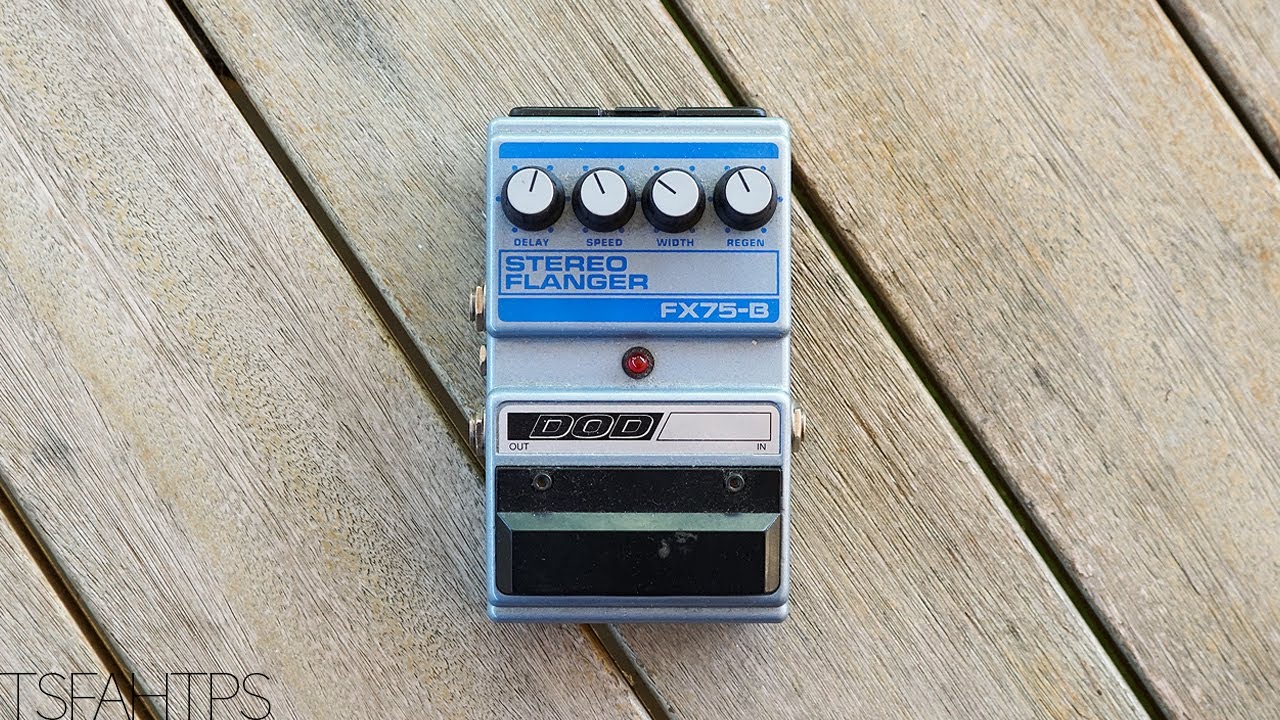 DOD FX75-B Stereo Flanger - YouTube
