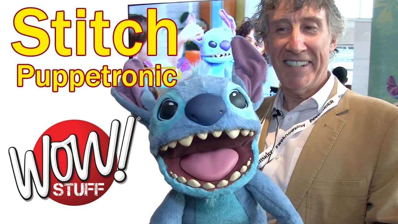 Real FX Disney Stitch Puppetronic by Wow Stuff @Holiday of Play