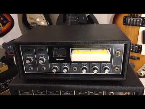 Guyatone EM- 606 tape echo machine. Like a mini Roland Space echo