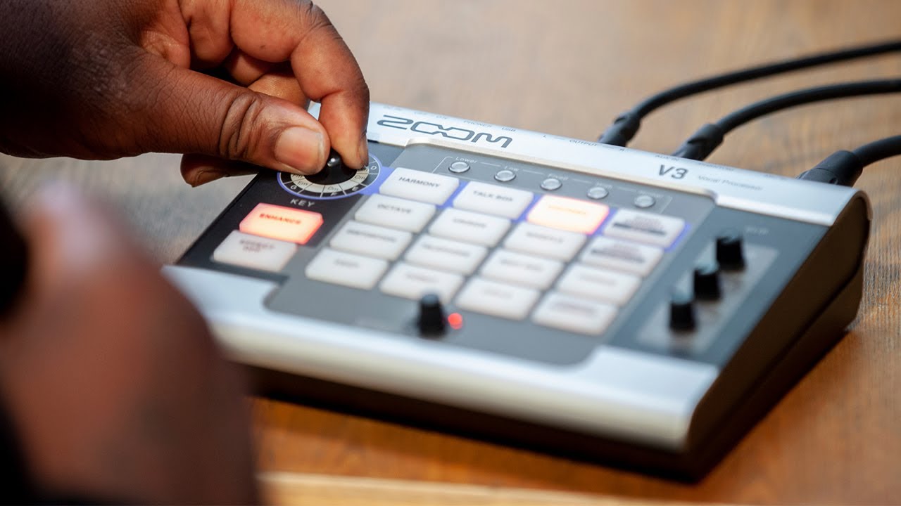 A Guide to the Zoom V3 Vocal Effect Processor - YouTube