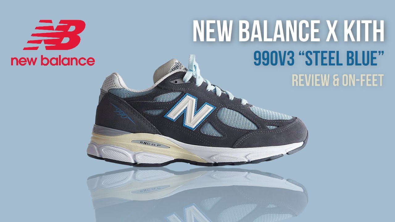 New Balance x KITH 990V3 “Steel Blue” (M990KS3): Review & On-Feet