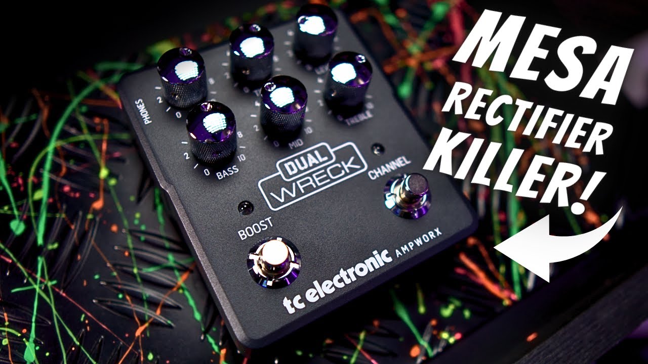 Dual Wreck Ampworx by TC Electronic - Mesa Rectifier style Pre-Amp