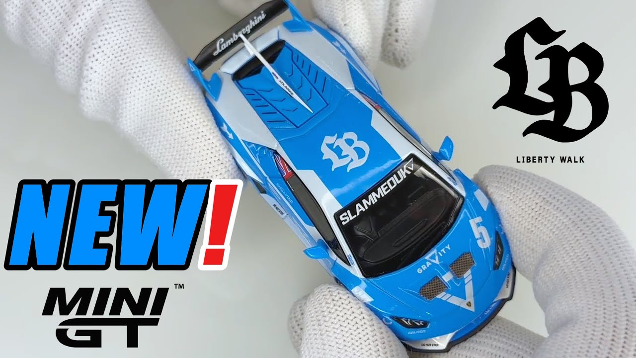 LATEST!🔥 MINI GT😍 LB ⭐ WORKS GRAVITY LAMBORGHINI HURACAN GT