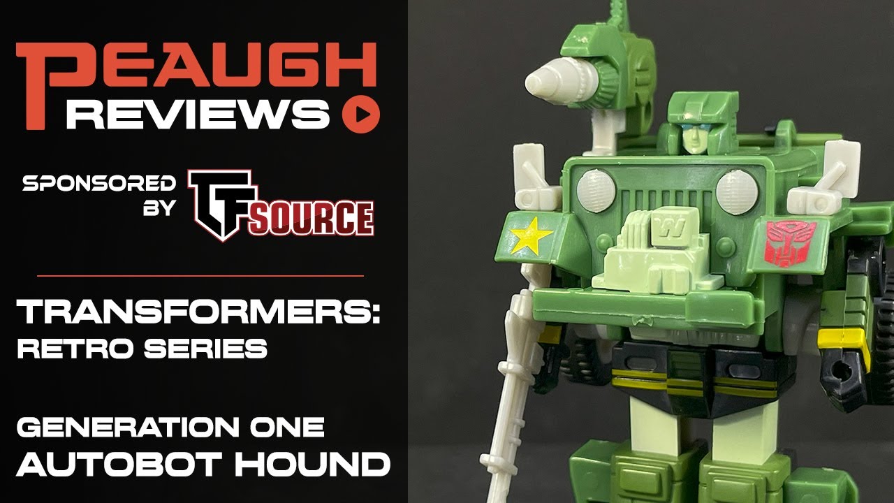 Video Review: Transformers Retro Series - G1 Autobot HOUND - YouTube