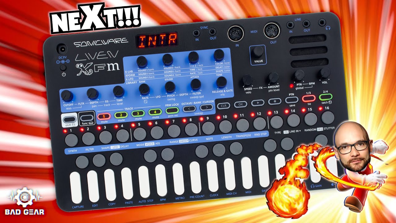 Bad Gear - Sonicware Liven XFM - YouTube