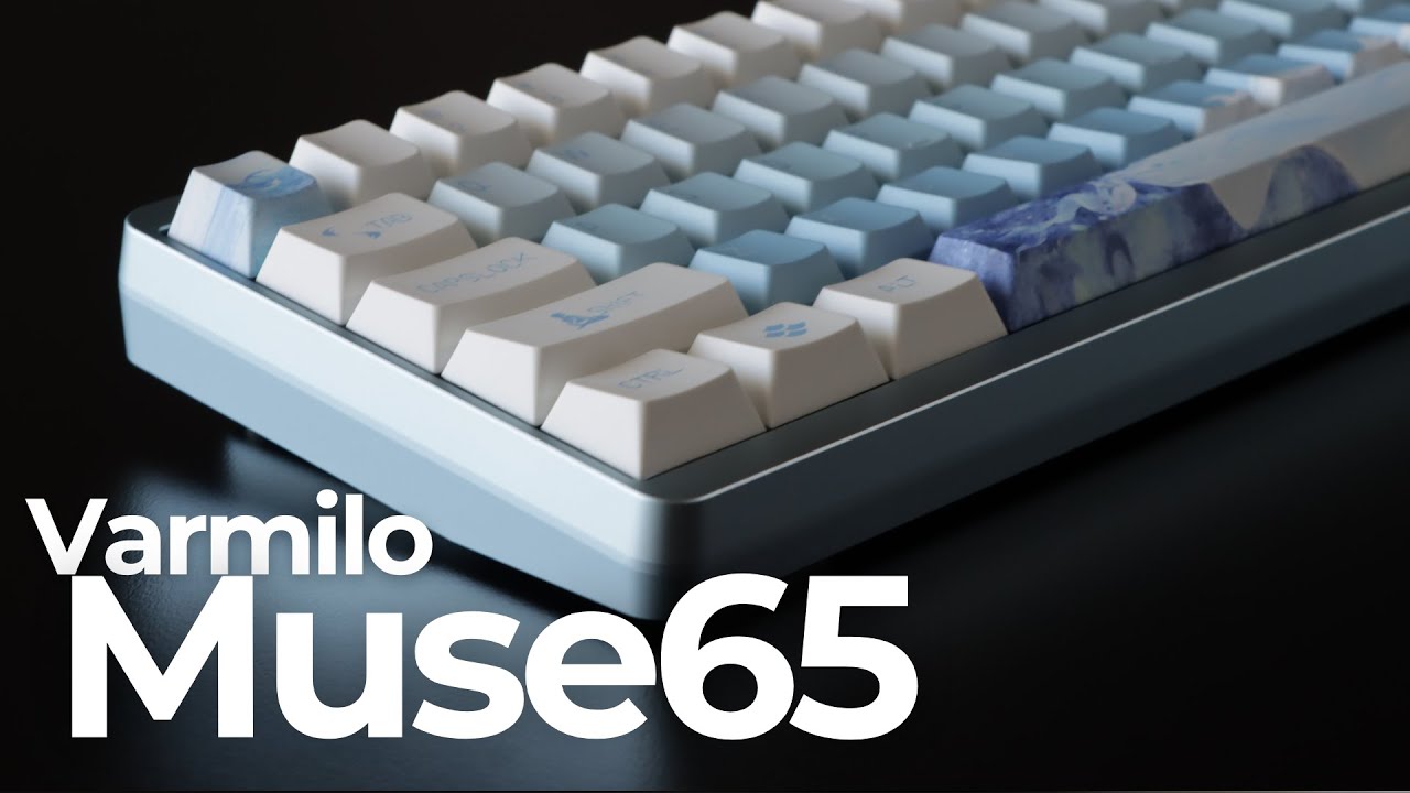 The ideal Lapitori keyboard, Varmilo Muse65, with great looks