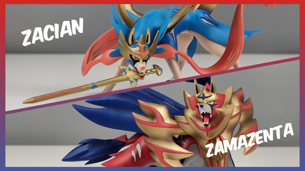 Unboxing 1/20 Zacian & Zamazenta BQG Studio Pokemon scale world