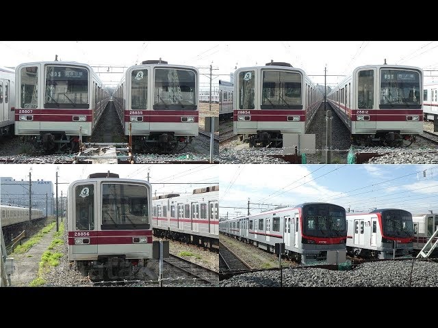 ついに東武20000系列 日比谷線直通から引退。本日、残り全5編成が一斉