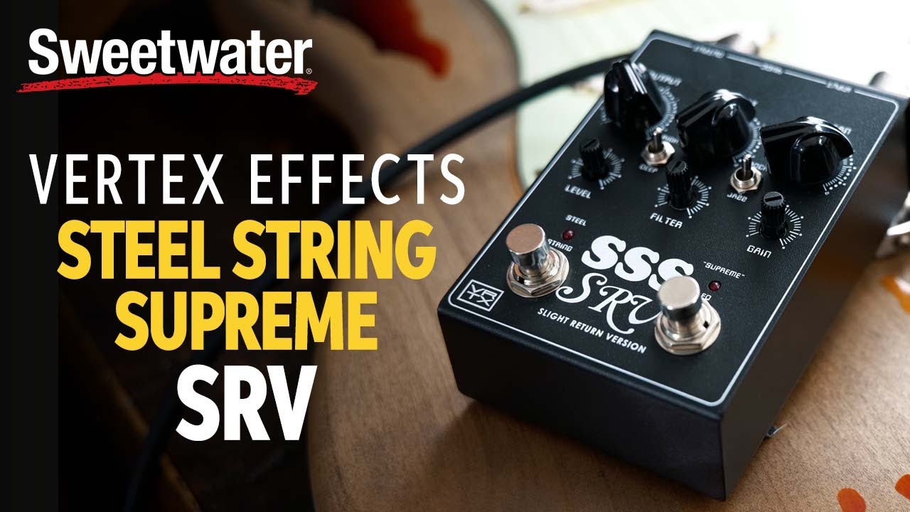 VERTEX Steel String Supreme SRV - Dumbleアンプ「Steel String