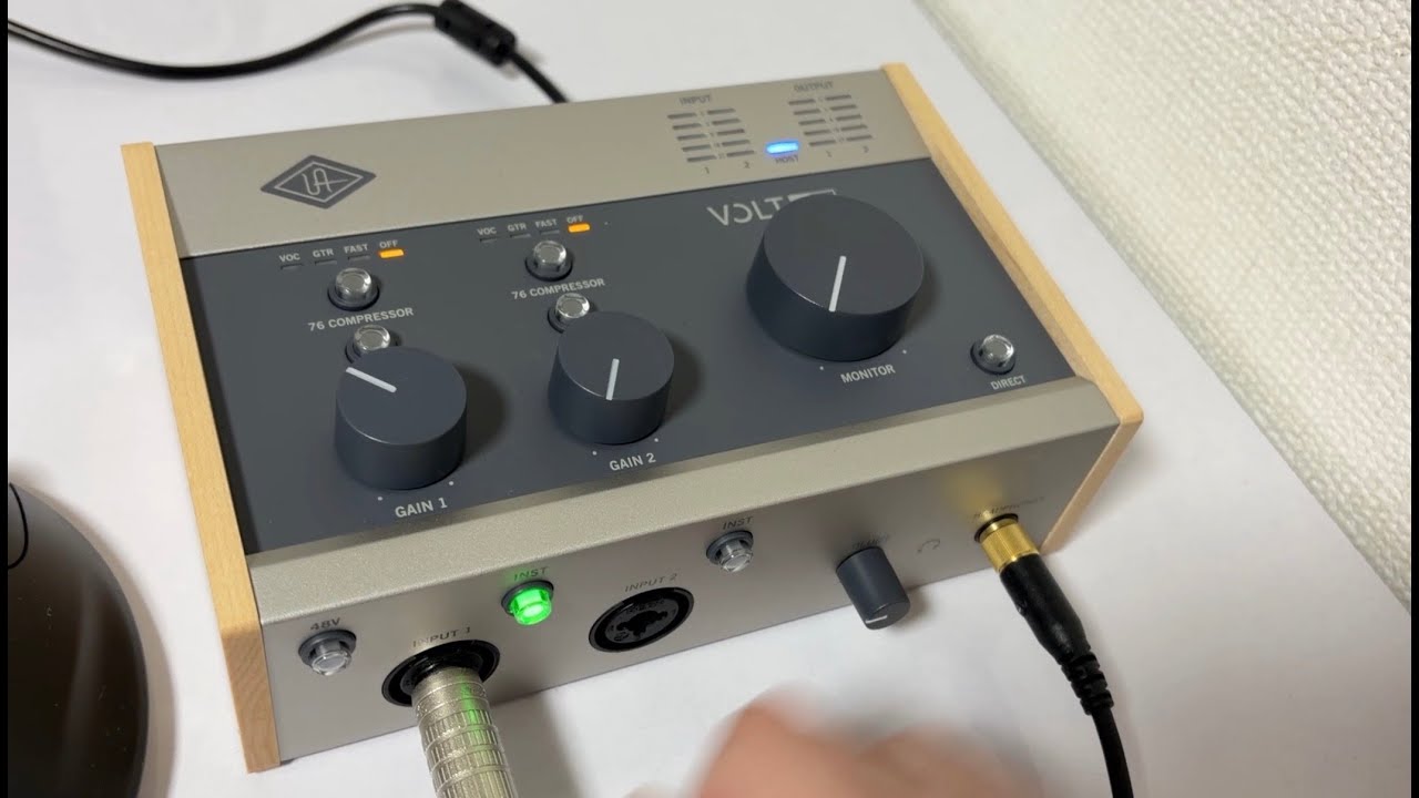 ギター録音】Universal Audio VOLT276買いました【オーディオ