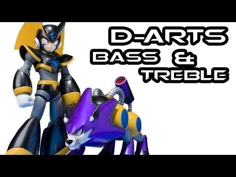 D-Arts Mega Man BASS & TREBLE Figure Review - YouTube