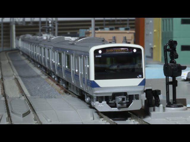 Nゲージ KATO E531系 常磐線・上野東京ライン 走行集④ - YouTube