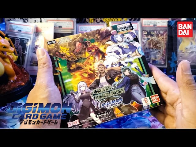 NEW DIGIMON CARD GAME CHAIN OF LIBERATION EX-08 - YouTube