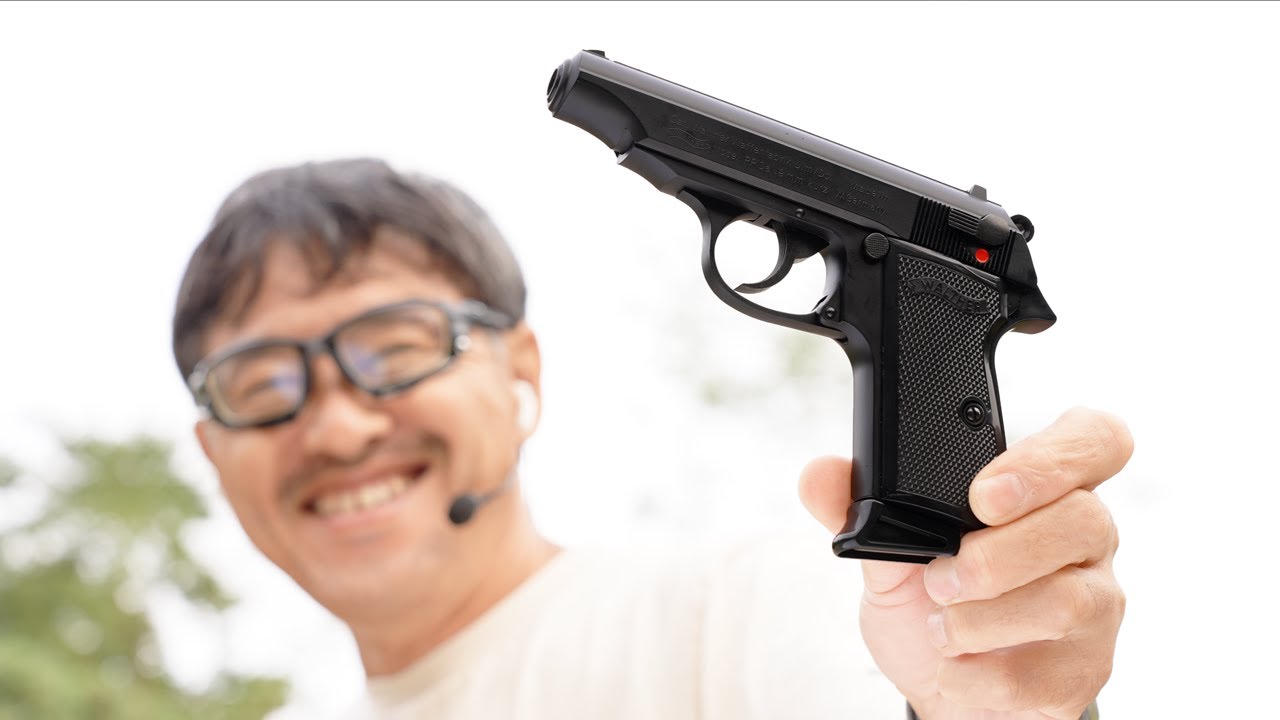 ワルサーPP ガスブローバックガスガン マルゼン エアガンレビュー