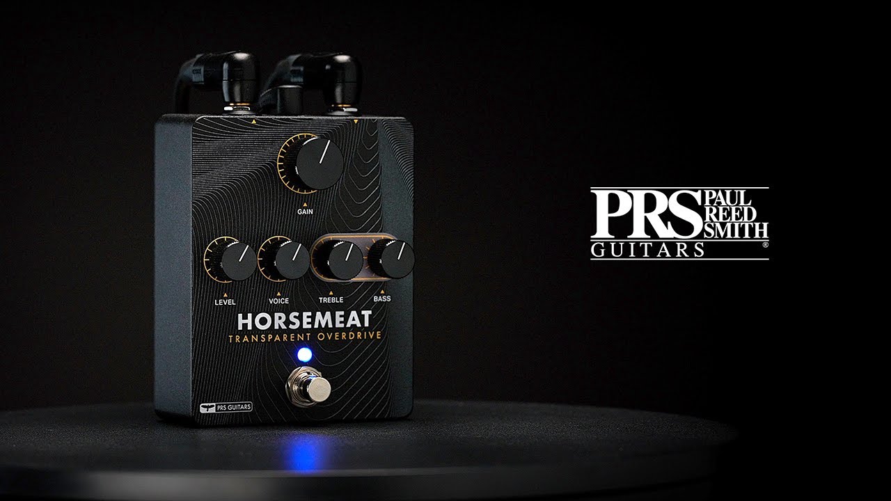 Horsemeat | Transparent Overdrive Pedal | PRS Guitars - YouTube