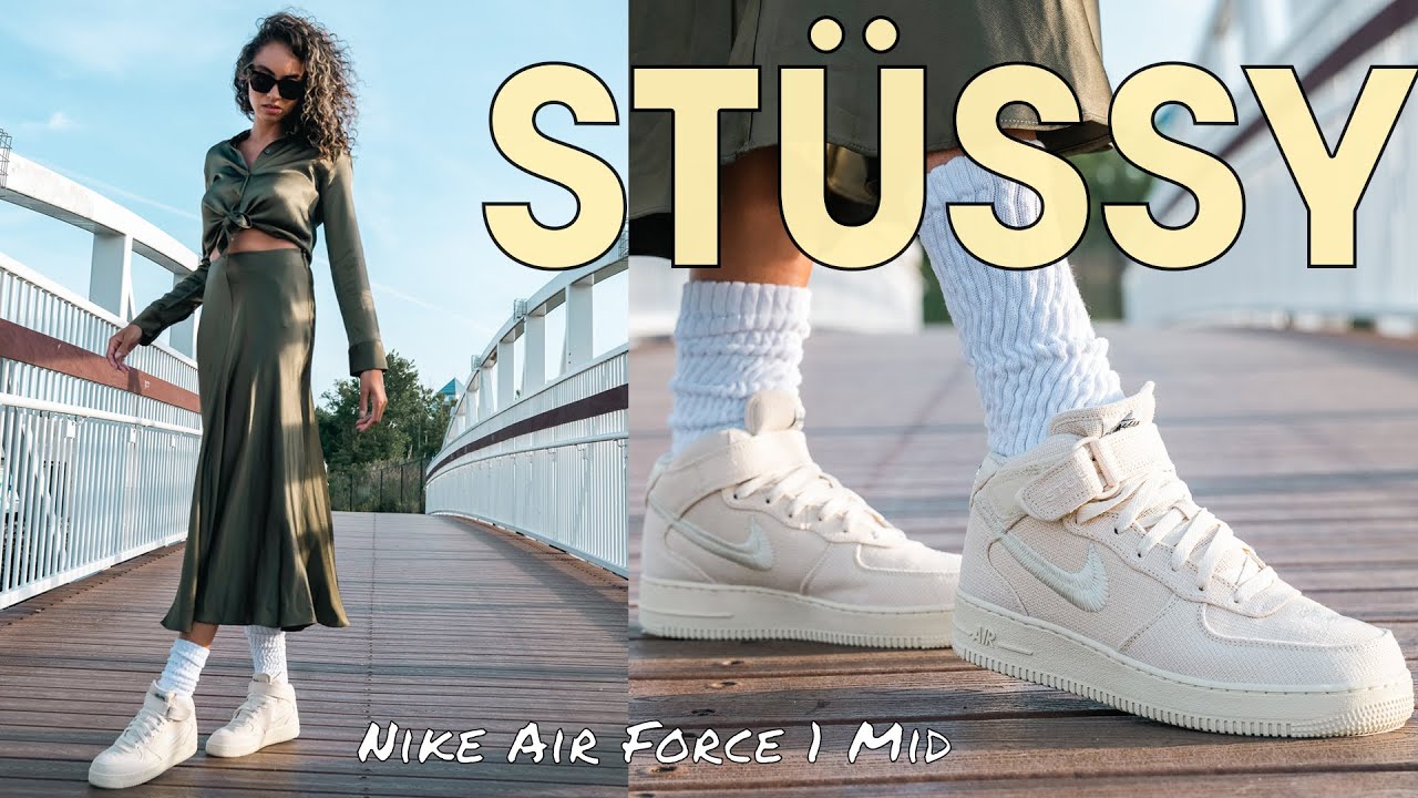 This MID deserves YOUR attention! Nike x Stussy Air Force 1 Mid