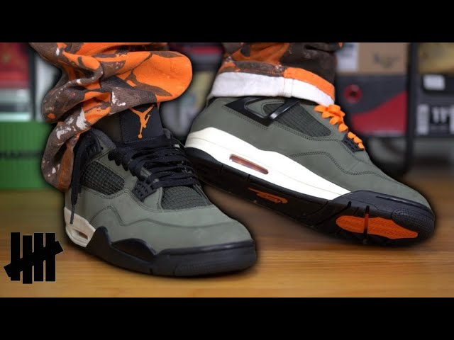 PHENOMENAL! Air Jordan 4 UNDEFEATED Review & On Feet - YouTube