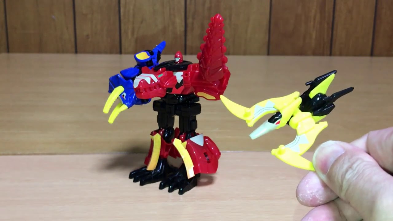 Bakuryu fusion in Minipla too! Recreate the Abarenoh fusion scene