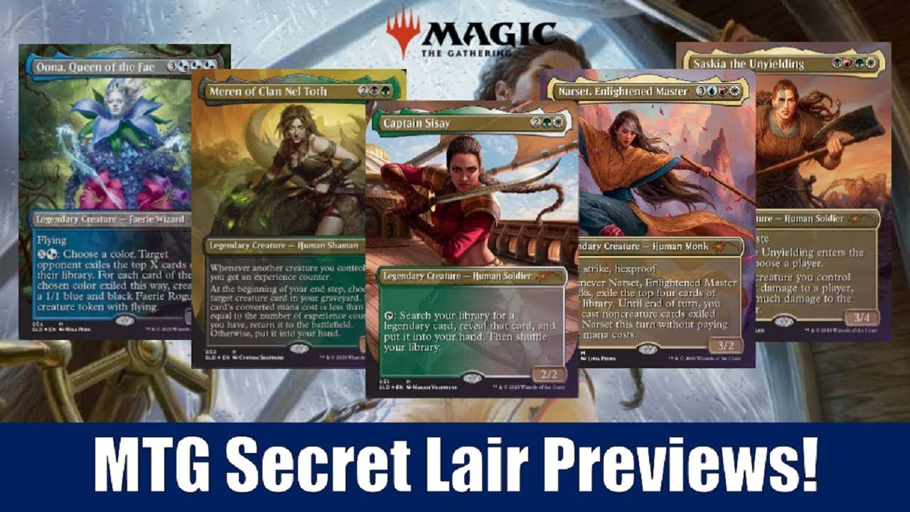 MTG Secret Lair: International Women's Day 2020 - YouTube
