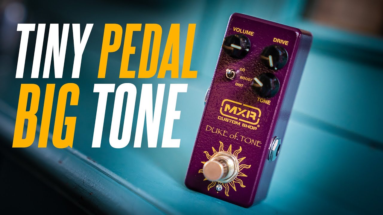 The Duke is here! The MXR x AnalogMan Duke of Tone! - YouTube