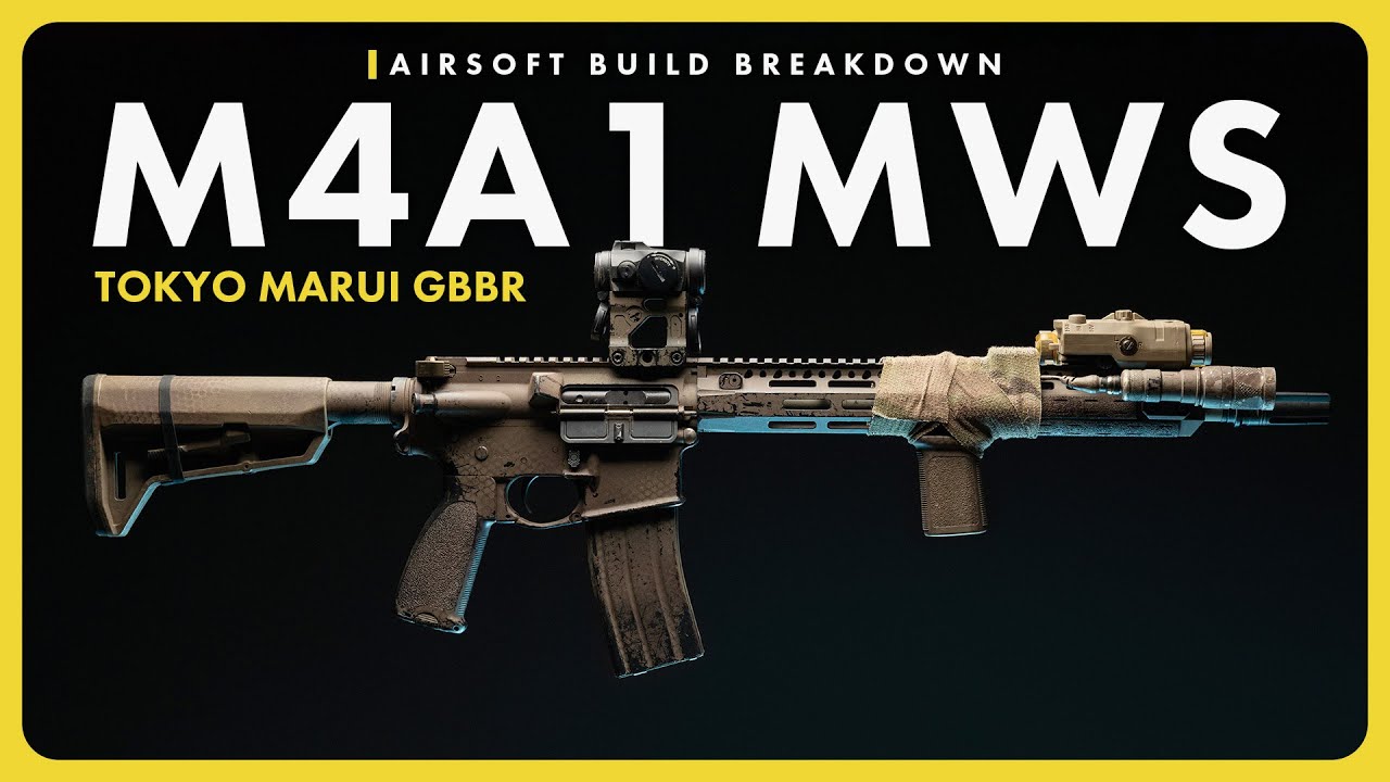 Tokyo Marui MWS Build Breakdown | Airsoft AR15 GBBR Custom Build