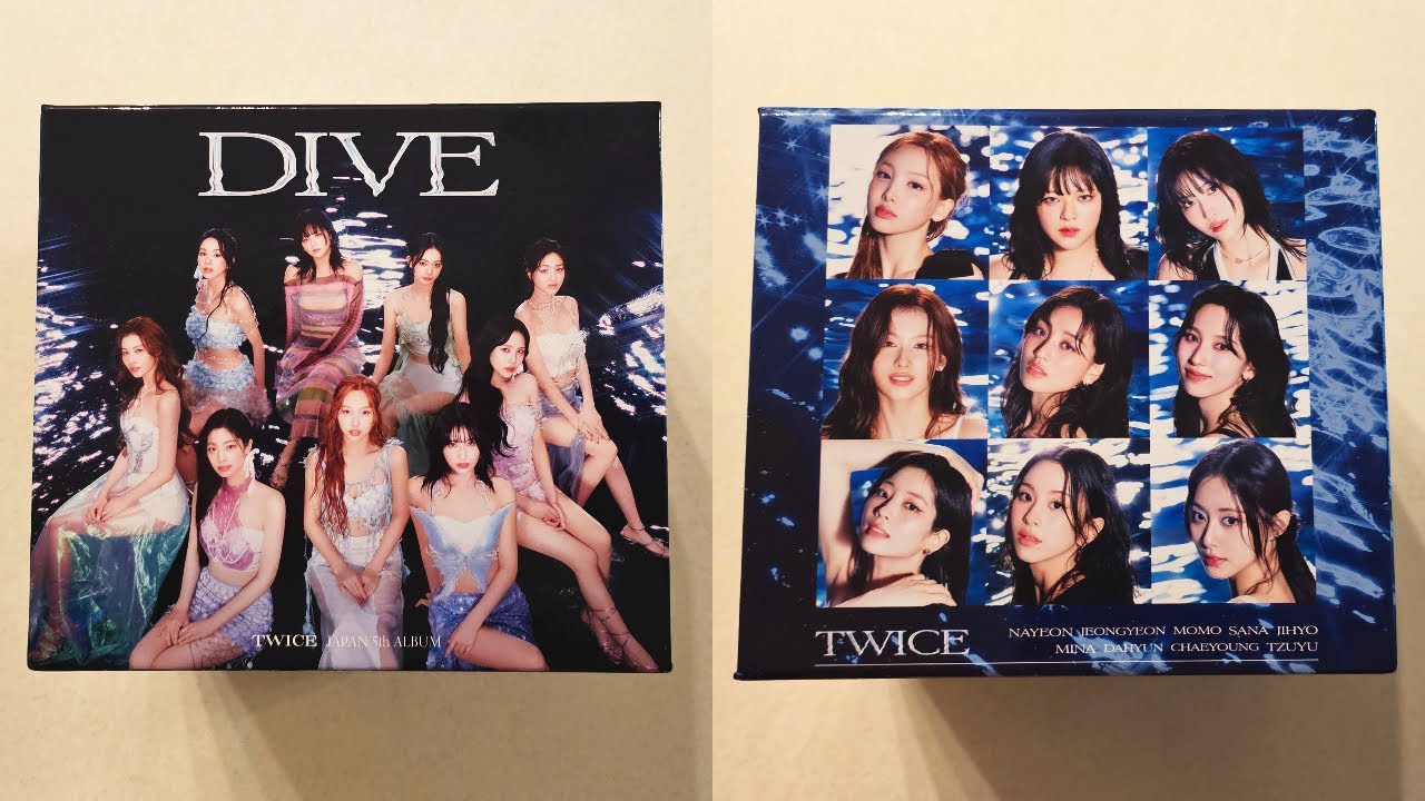 TWICE 5th Japan Album “Dive” Collection Box (777 Limited Set