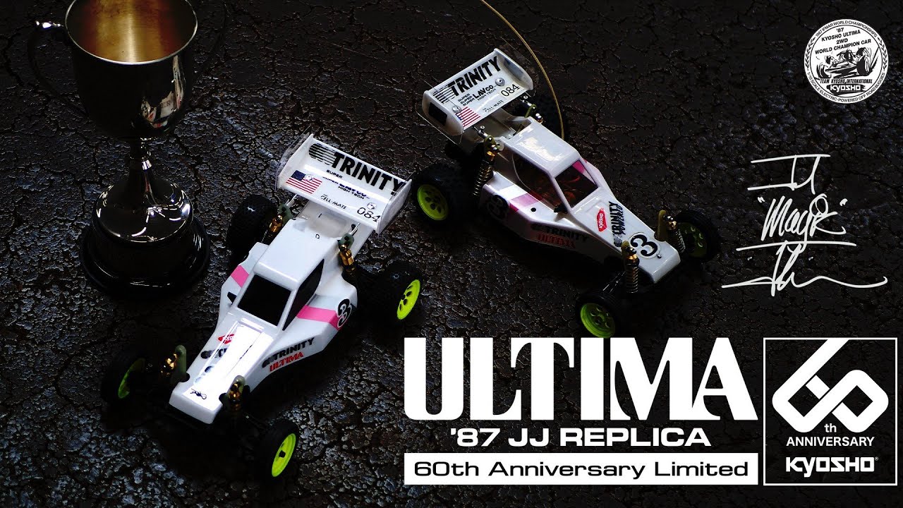 KYOSHO '87 JJ ULTIMA REPLICA 60th Anniversary limited - YouTube