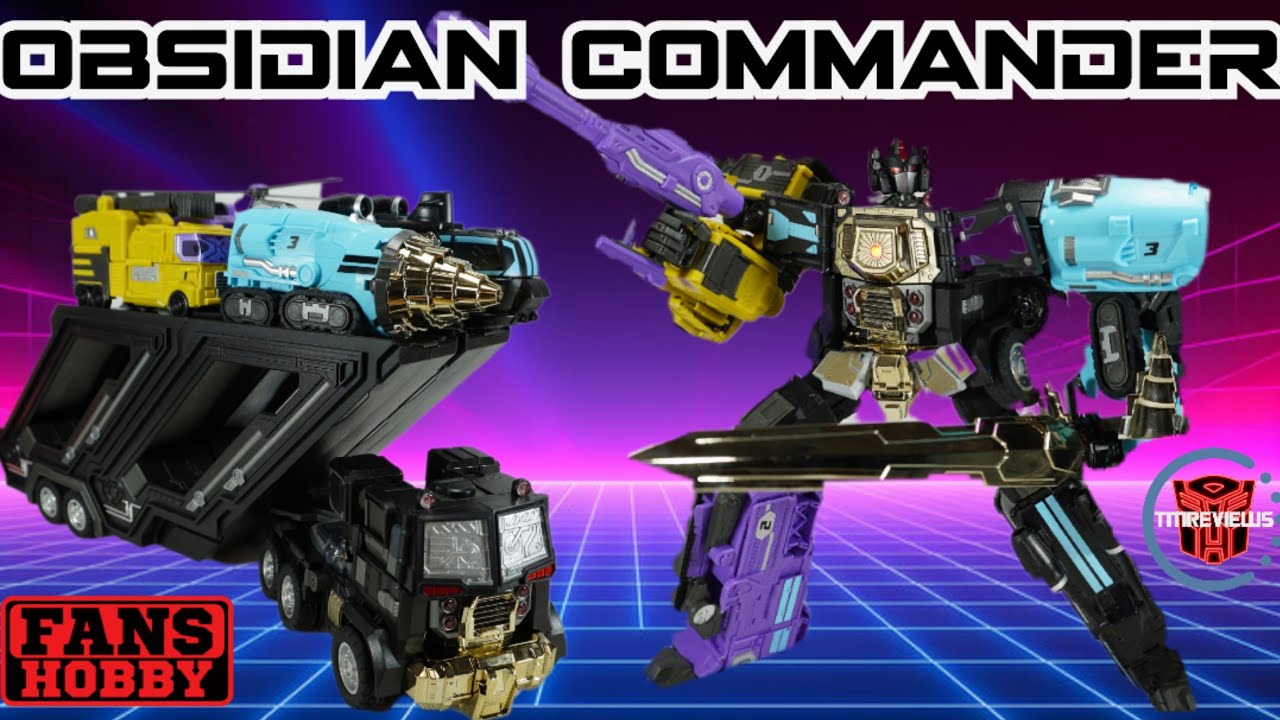 Fans Hobby & TCP TFcon Baltimore 2024 Exclusive MB-18A Obsidian
