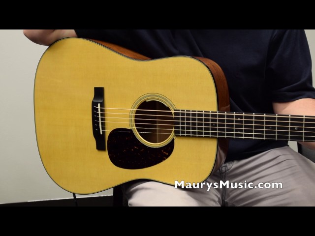 The Martin D-18E recorded direct - LR Baggs Anthem - YouTube