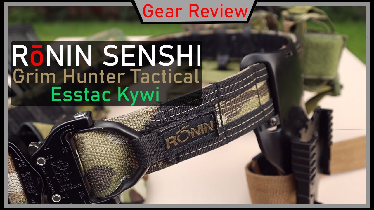 RoNIN Tactics SENSHI Belt review w/Grim Hunter Tactical Gear