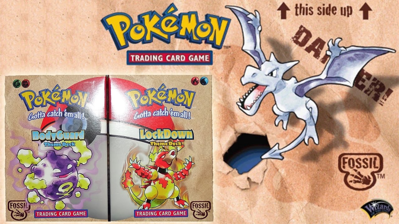 Pokémon TCG - Fossil LockDown & BodyGuard Theme Deck Profiles