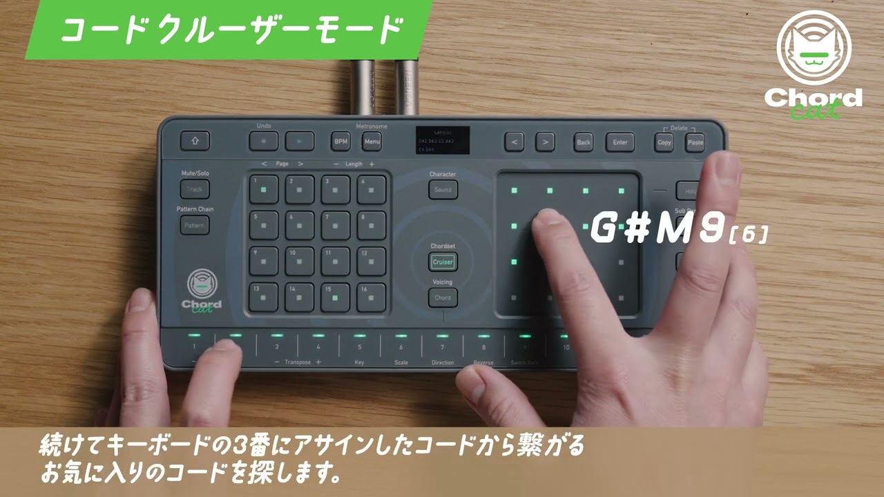 AlphaTheta TORAIZ Chordcatが一般販売開始！おすすめコードを提案して