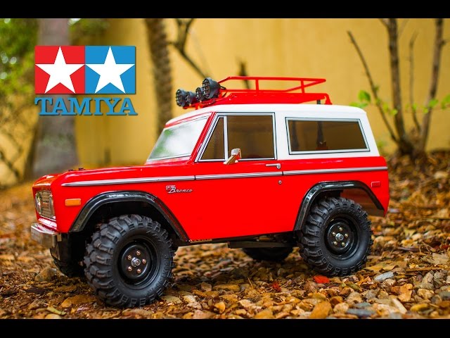 Tamiya CC-01 1973 Ford Bronco - Short Trail Run - YouTube