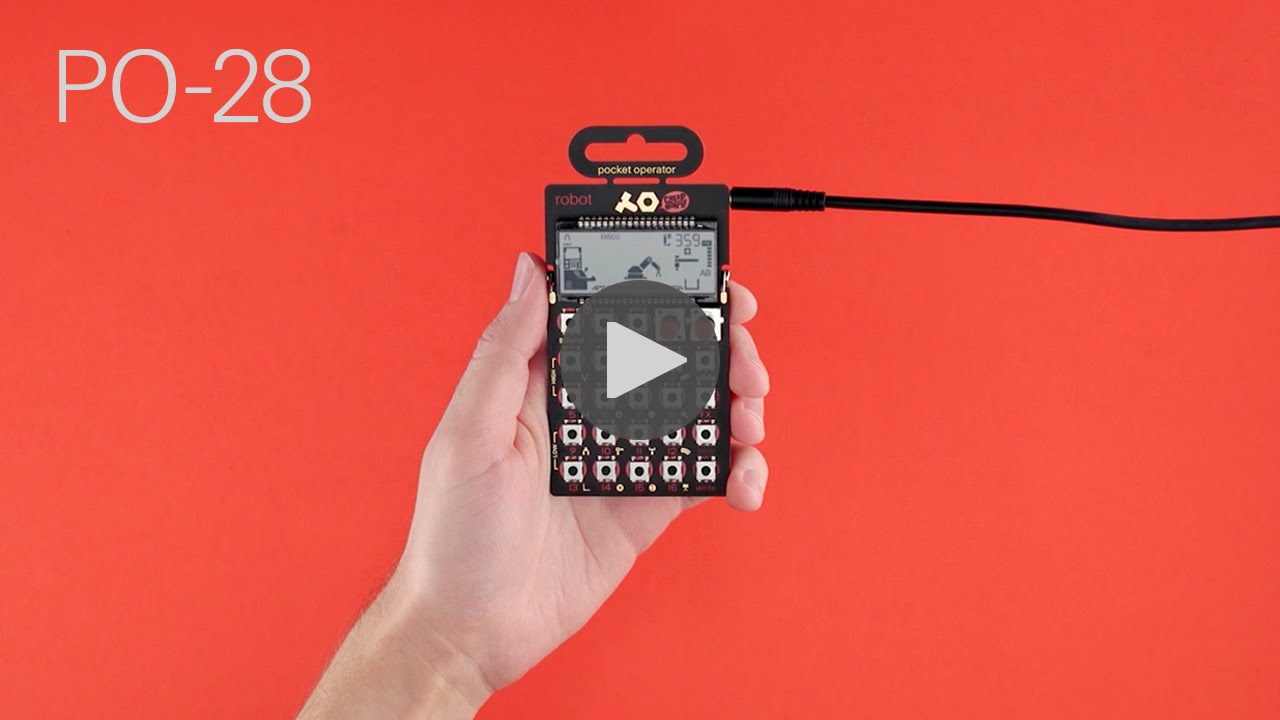 PO-28 robot instructional - YouTube