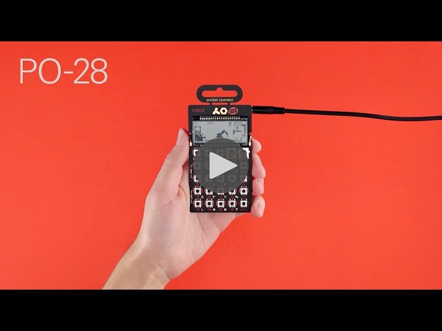 PO-28 robot instructional - YouTube