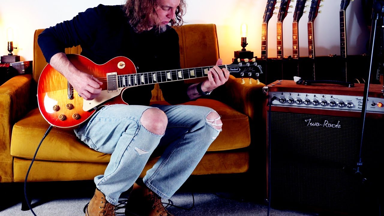 ALL PLAYING, NO TALKING: 2021 Gibson Les Paul Standard 50s - YouTube